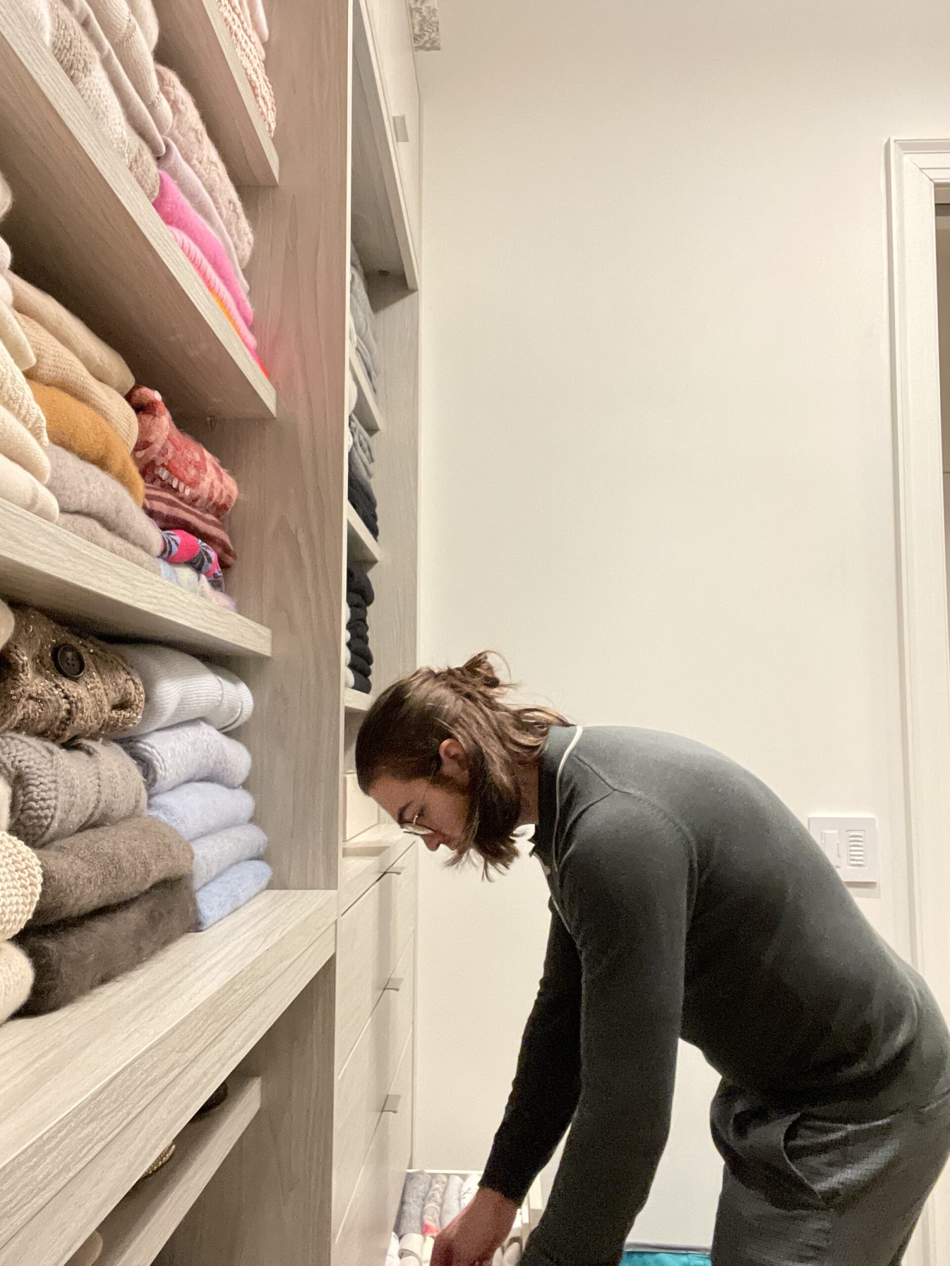 Professional Organizer Folding Clothes